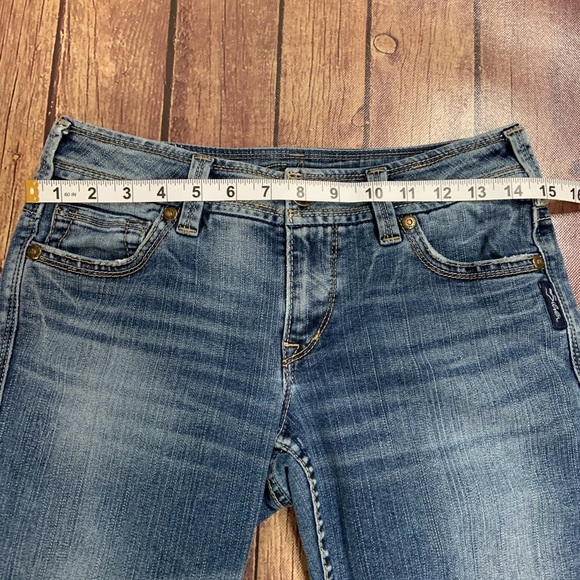 Silver Julia Straight Leg Jeans - Picture 2 of 8